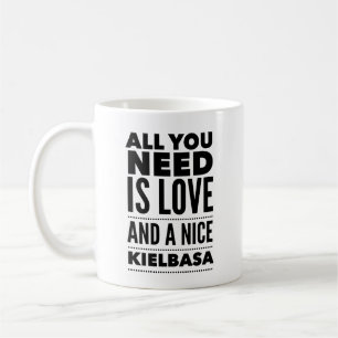 Caneca De Café Engraçado Dom Polonês, tudo que você precisa é