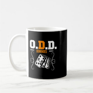Caneca De Café Engraçado Dominó Jogador Shirt Domina Domínos do J