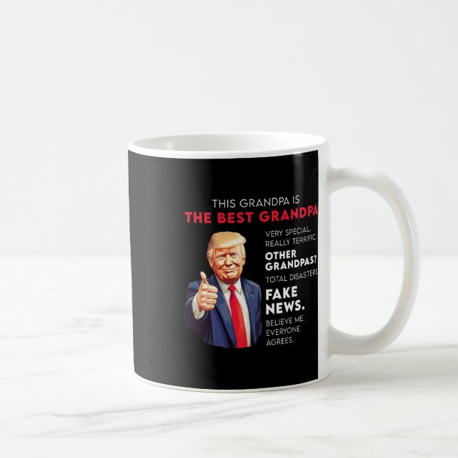 Caneca De Café Engraçado Donald Trump Citação Do Avô Conservador (Direita)