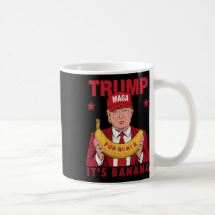 Caneca De Café Engraçado é Banana para Scales Trump Vintage Men W
