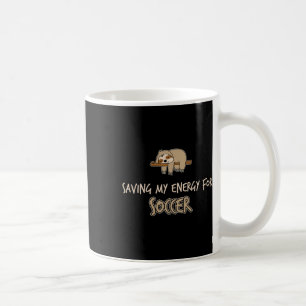Caneca De Café Engraçado Economizando Minha Energia Para Preguiça