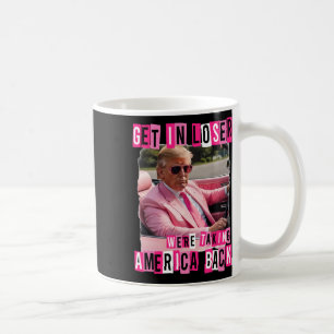 Caneca De Café Engraçado Entrar Em Perdedor Estamos Levando O Ame