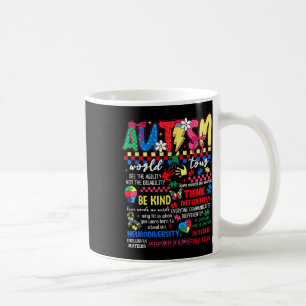Caneca De Café Engraçado Eu Agitar O Autismo Mundial Do Espectro