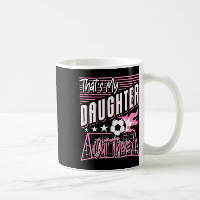 Caneca De Café Engraçado Eu Amo Pais de Futebol  (Direita)