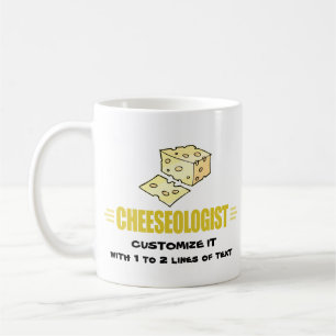 Caneca De Café Engraçado Eu Amo Queijo