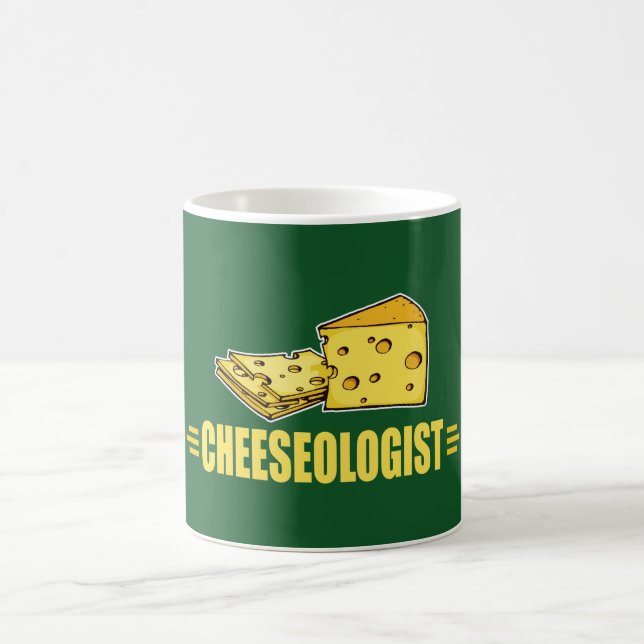 Caneca De Café Engraçado Eu Amo Queijo (Centro)