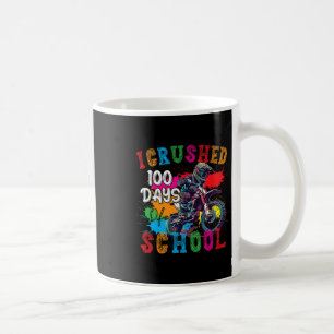 Caneca De Café Engraçado Eu Esmagei 100 Dias De Lover De Camada D