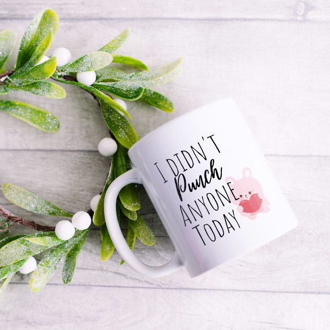 Caneca De Café Engraçado eu não ter apertado ninguém hoje (Criador carregado)