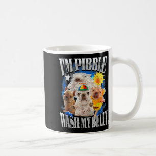 Caneca De Café Engraçado Eu Sou Cachorro Pibble Cachorro Lavar Li