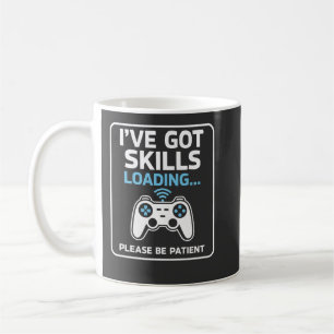 Caneca De Café Engraçado Eu Tenho Habilidades Barra de Progresso