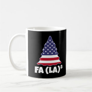 Caneca De Café Engraçado Fa La 8 Natal Professor de Matemática Sn