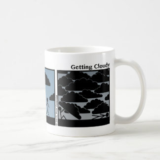 Caneca De Café Engraçado Ficar Nublado Stickman Mug - 091