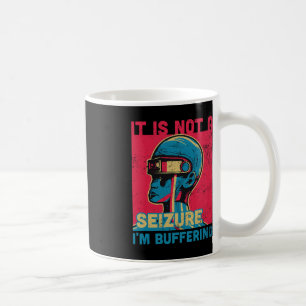 Caneca De Café Engraçado - Fita roxa para a Epilepsia Awarene