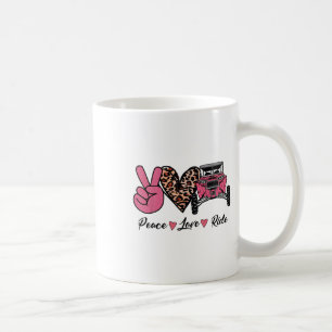 Caneca De Café Engraçado Fora Da Estrada Lado A Lado Da Onu Peace