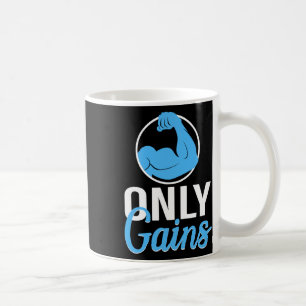 Caneca De Café Engraçado ganha apenas ginástica na construção do