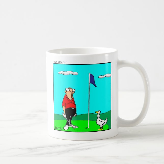 Caneca De Café Engraçado Golf Humor Coffee Mug (Direita)