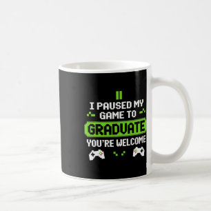 Caneca De Café Engraçado Graduado de 2025 Gamer Graduação Para El