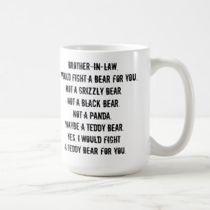 Caneca De Café Engraçado Irmão-Em-Direito, Presente Mug