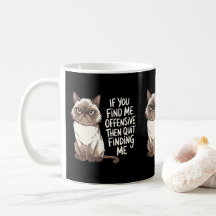 Caneca De Café Engraçado Irritado Para Proprietários De Gatos Mãe
