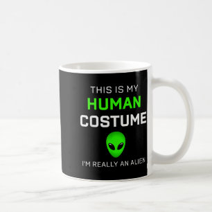 Caneca De Café Engraçado Isso É Meu Disfarce Humano Para Hallowee
