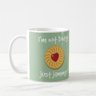 Caneca De Café Engraçado Jammy Dodger Biscuit Mug