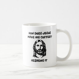 Caneca De Café Engraçado Jesus Mug