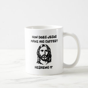 Caneca De Café Engraçado Jesus Mug