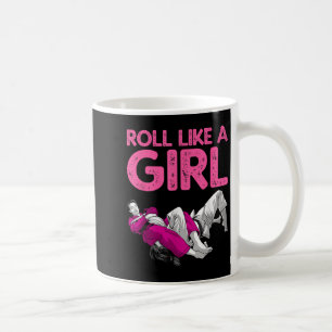 Caneca De Café Engraçado Jiu Jitsu Art Para Mulheres Meninas Cria