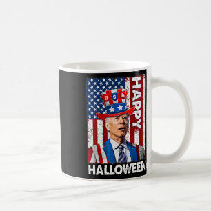 Caneca De Café Engraçado Joe Biden 4 De Julho Feliz Halloween Ame