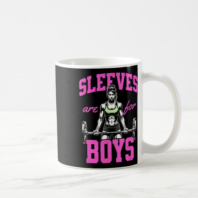 Caneca De Café Engraçado Levantamento de Peso Capas (Direita)