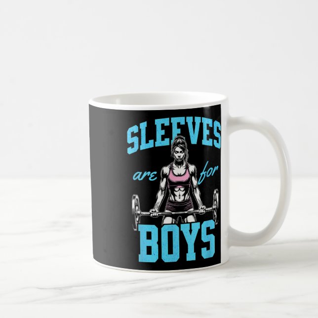 Caneca De Café Engraçado Levantamento de Peso Capas (Direita)