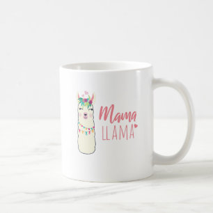 Caneca De Café Engraçado Llama MAMA Dia de as mães Bonito Prese