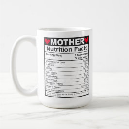 Caneca De Café Engraçado Mãe Nutrição Fala A Mãe Essencial
