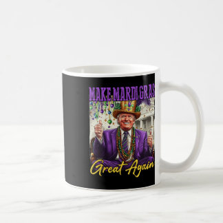 Caneca De Café Engraçado Mardi Gras Donald Trump Mardi Gras Ameri