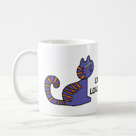 Caneca De Café Engraçado Me Ama Meu Gato
