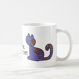 Caneca De Café Engraçado Me Ama Meu Gato