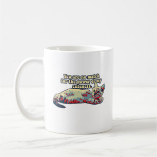 Caneca De Café Engraçado meme de gato irritado para donos de gati