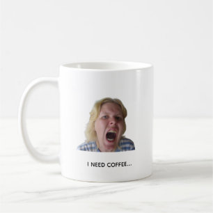 Caneca de Café Engraçado Meme Humor de Banheiro