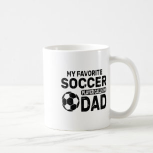 Caneca De Café Engraçado Meu Jogador de Futebol Favorito Me Chama