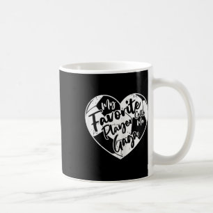 Caneca De Café Engraçado Meu Jogador Favorito Me Chama De Caçador