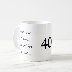 Caneca De Café Engraçado Milestone Birthday Gift, Idade Personali