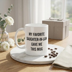 Caneca De Café Engraçado Minha Filha Política Favorita Me Deu Iss