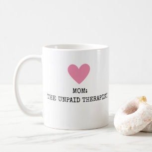 Caneca De Café Engraçado Moderno Mãe Terapista Dia de as mães Chi