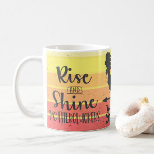 Caneca De Café Engraçado Motherclucker Rooster Coffee Mug, Taça