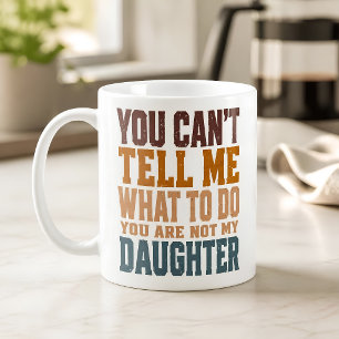 Caneca De Café Engraçado Não É Minha Filha