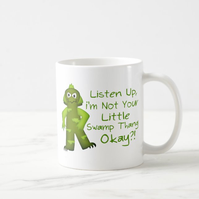 Caneca De Café Engraçado não seu monstro pequeno de Thang do (Direita)