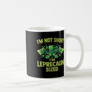 Caneca De Café Engraçado, não sou baixo, sou tamanho leprechaun D