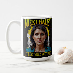 Caneca De Café Engraçado Nikki Haley