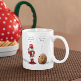 Caneca De Café Engraçado Nutcracker Love Mug
