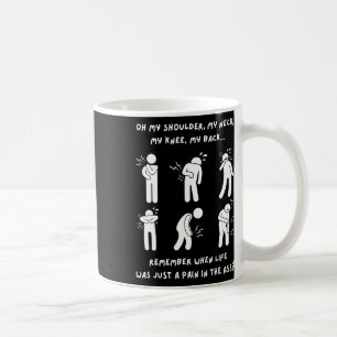 Caneca De Café Engraçado Oferece Pessoas antigas 50º aniversário